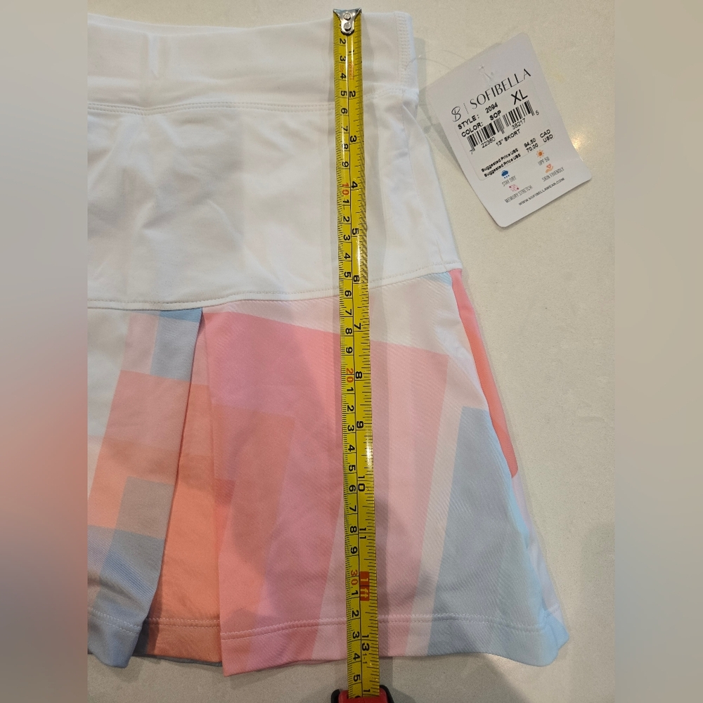 NWT Sofibella 13in Tennis Skirt In XL - Picture 13 of 13